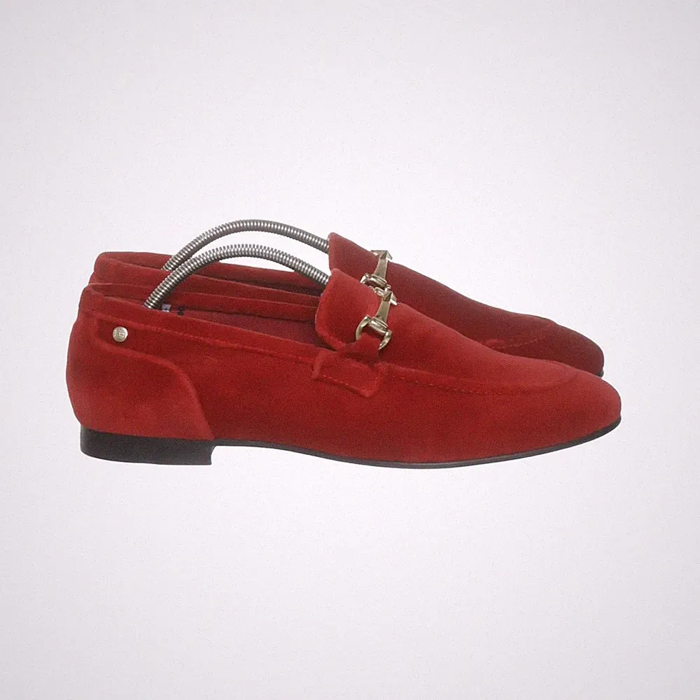 Tommy Hilfiger, Loafers, Größe: 41, Rot, Herren #Xm5