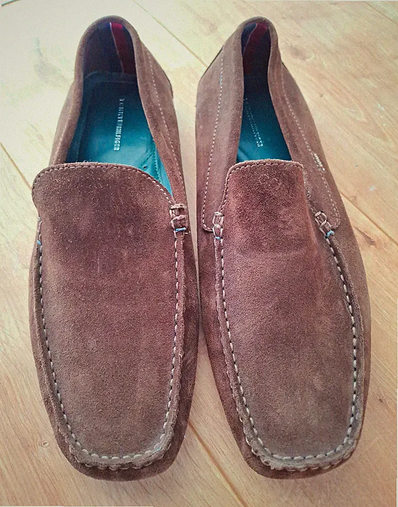 Tommy Hilfiger Loafers Herren Braun Gr.44 Leder Super ZUSTAND