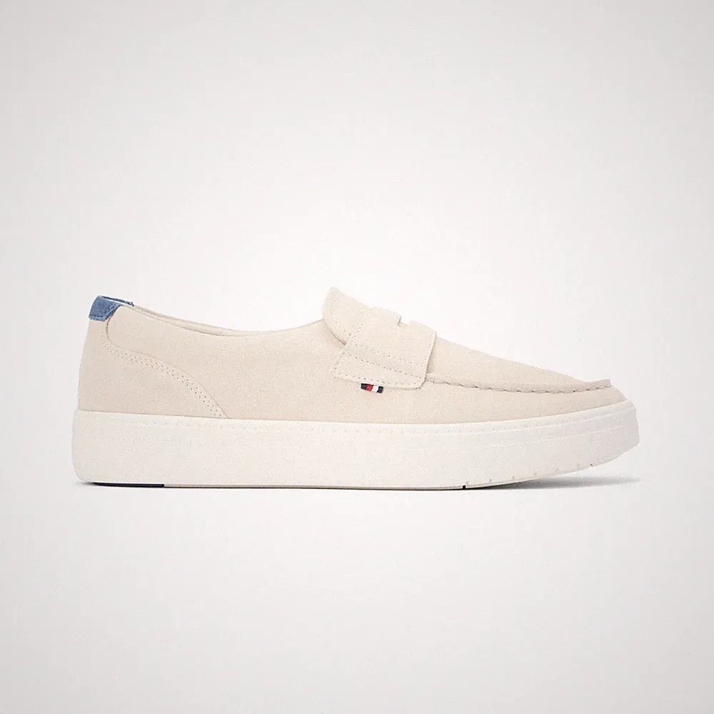 Tommy Hilfiger Modern Light Hybrid Herren Slipper Classic Beige Loafer Schuhe