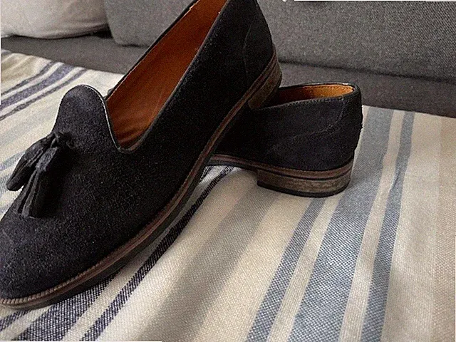 Tommy Hilfiger Schuhe Mokassin/ Loafer - dunkelblau Gr.39