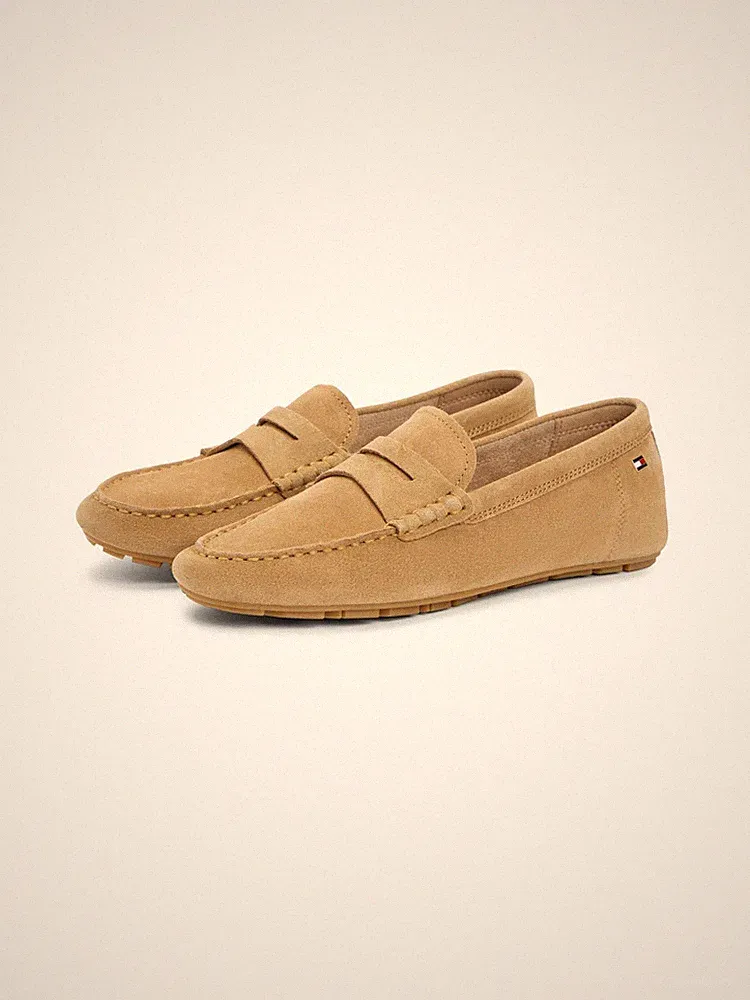 TOMMY HILFIGER Slipper Schlupfschuh, Bequemschuh, Mokassin , Loafer , Gr. 39