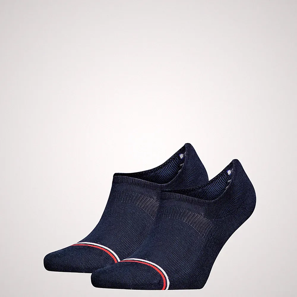 Tommy Hilfiger Unisex Füßlinge 2-er Pack| Gr. 43/46 | Dark Navy