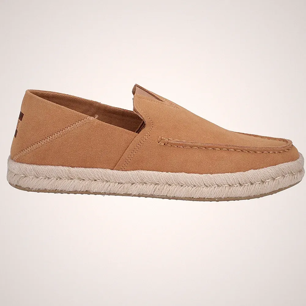 Toms Alonso Herren Halbschuhe Freizeit Komfort Hellbraun