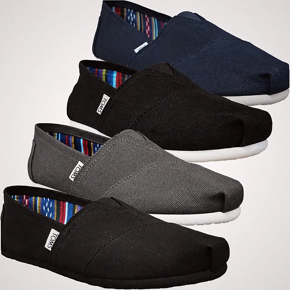 Toms Alpargata - Herren Halb Schuh - Freizeit Lifestyle Business Elegant Slipper