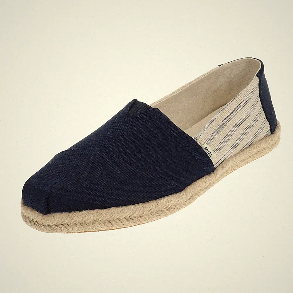 Toms Alpargata Rope Damen Espadrilles Klassiker Sommer Loafer Mokassin Hausschuh