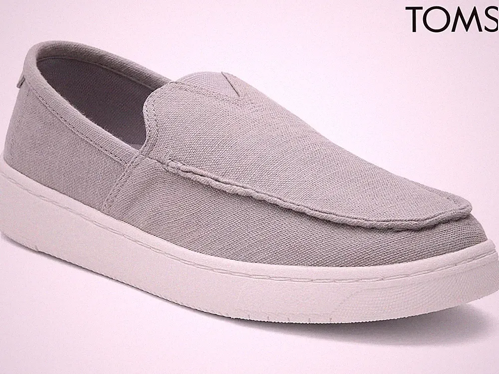 TOMS Herren Trvl Lite Halbschuh Ultra Grau Sommer Leicht Schuhe Recycelte Baumwolle