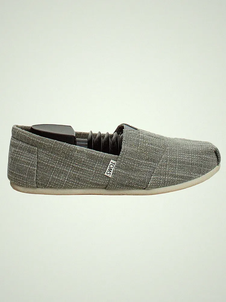 Toms Herrenschuhe UK 7,5 Grau 100% Sonstige Halbschuhe