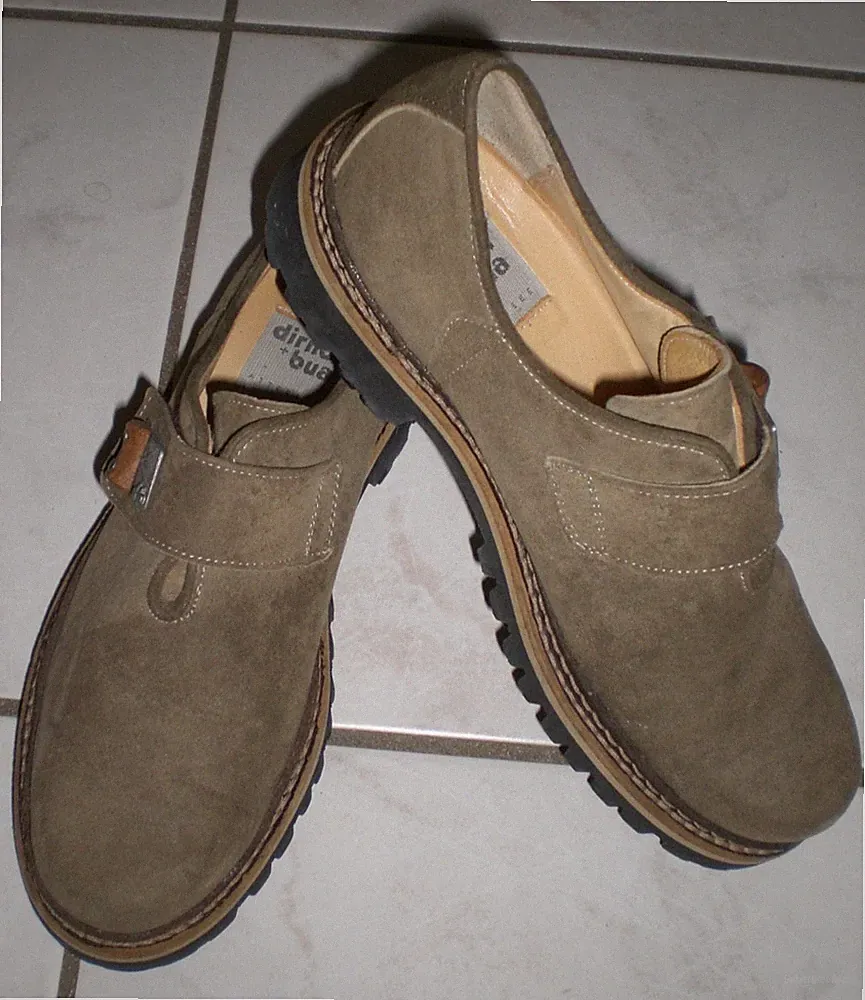 Trachtenschuhe dirndl + bua Gr. 38 Echtleder Loafer Halbschuhe wNeu NP 249€