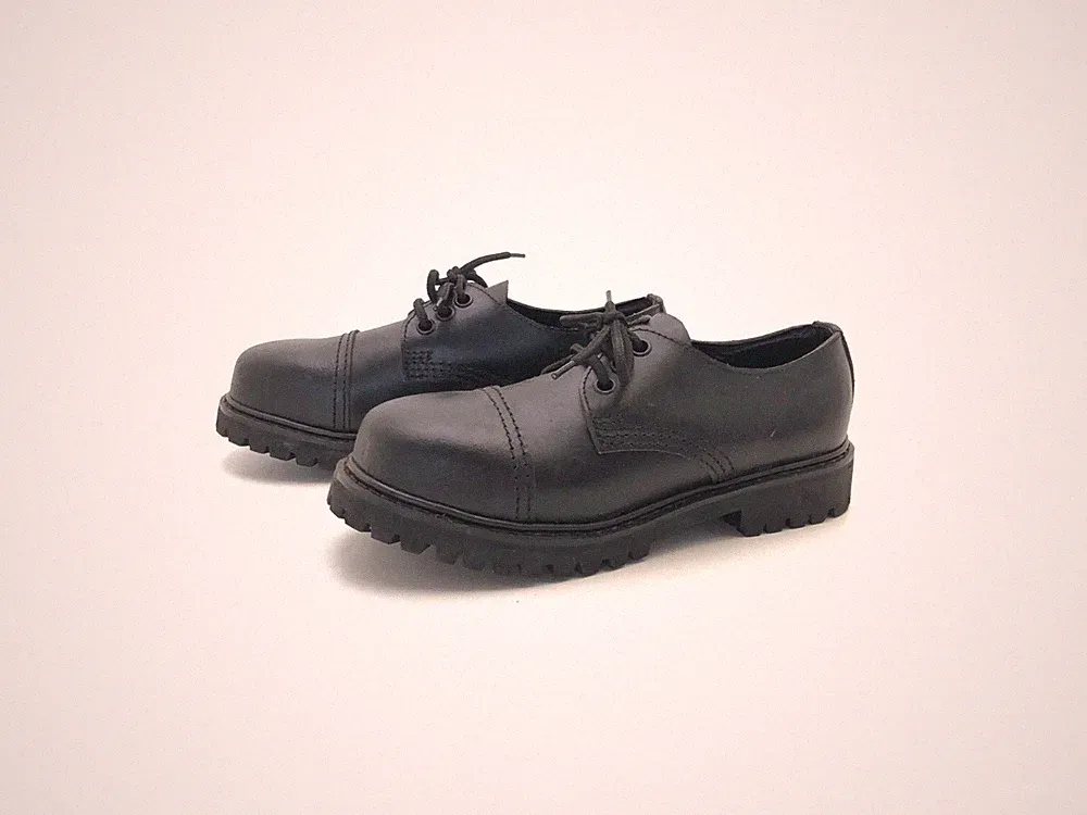 Trashville Damen Halbschuhe Schnürer Loafers Comfort Schwarz Gr. 37 (UK 4)