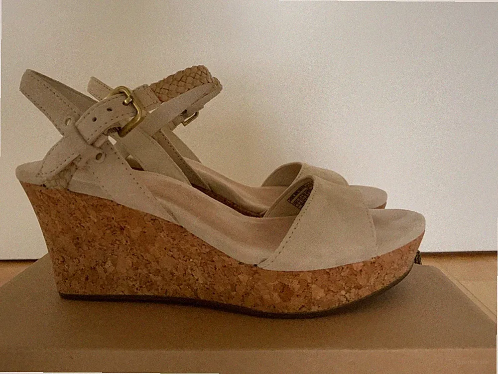 UGG - Sandalen - Plateau Sandalen Kork - Ballerina - Schuhe Loafer - UVP - Neu !