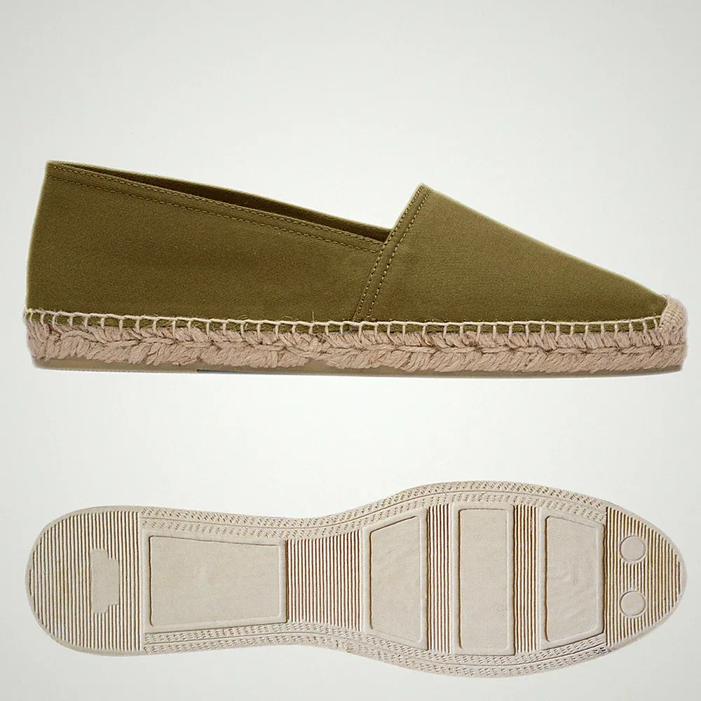 Unisex Schuhe Canvas Espadrilles Herren Damen Bequem Halbschuhe Freizeit Seil VEQUE
