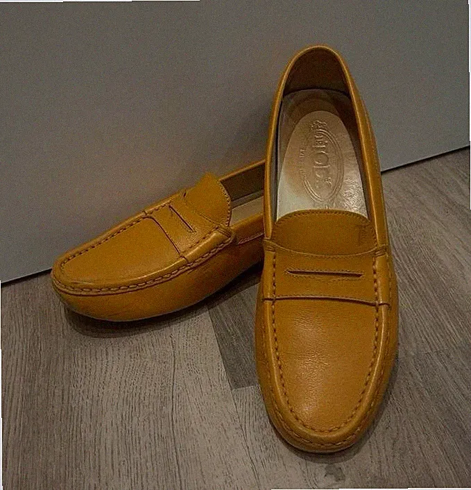 Gelb Loafer