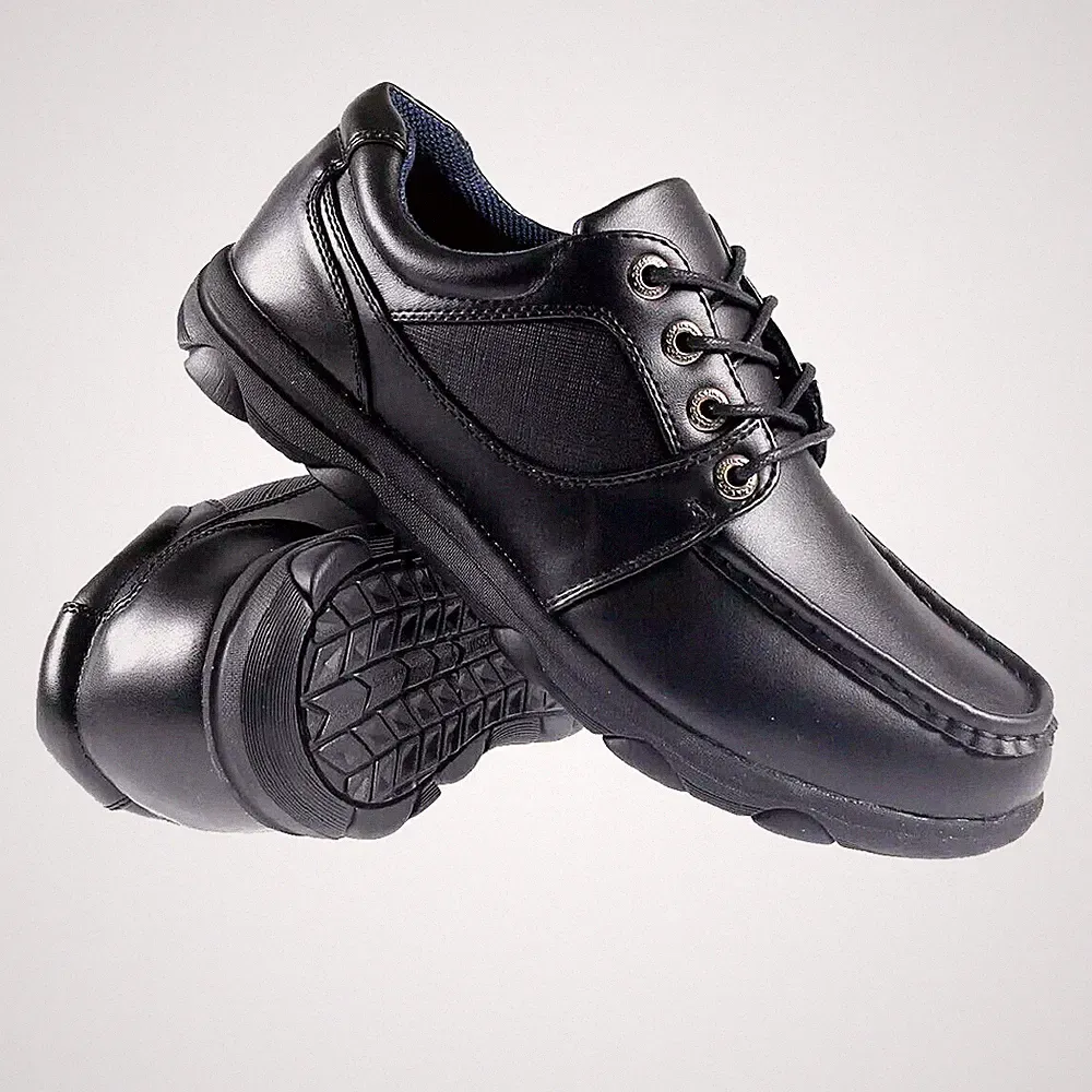 US BRASS Harrow Herren Klassisch Smart Formell Arbeit Schule Schnürschuhe Leger Boot Schuhe