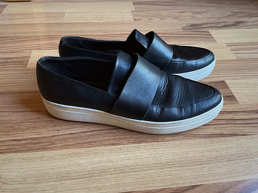 Vagabond Schuhe Loafer Slipper Damen echt Leder schwarz Gr. 40 Top