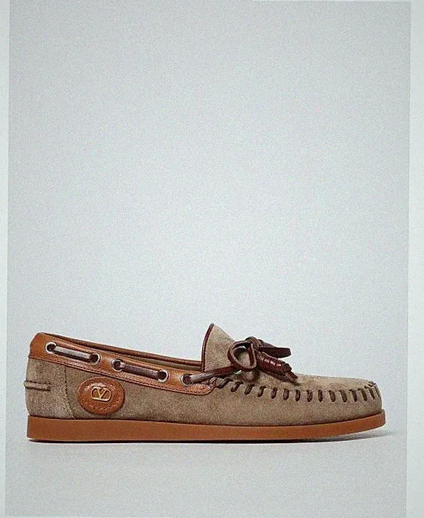 Valentino Crust Leder Bootsschuhe 152200677 [U]
