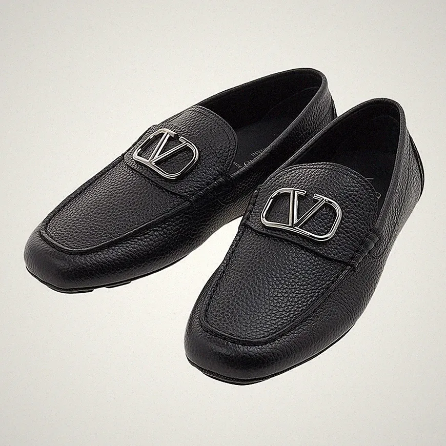 Valentino Herren V Logo Halbschuhe 2Y0S0G30 BNT 0NO 54940423 [U]