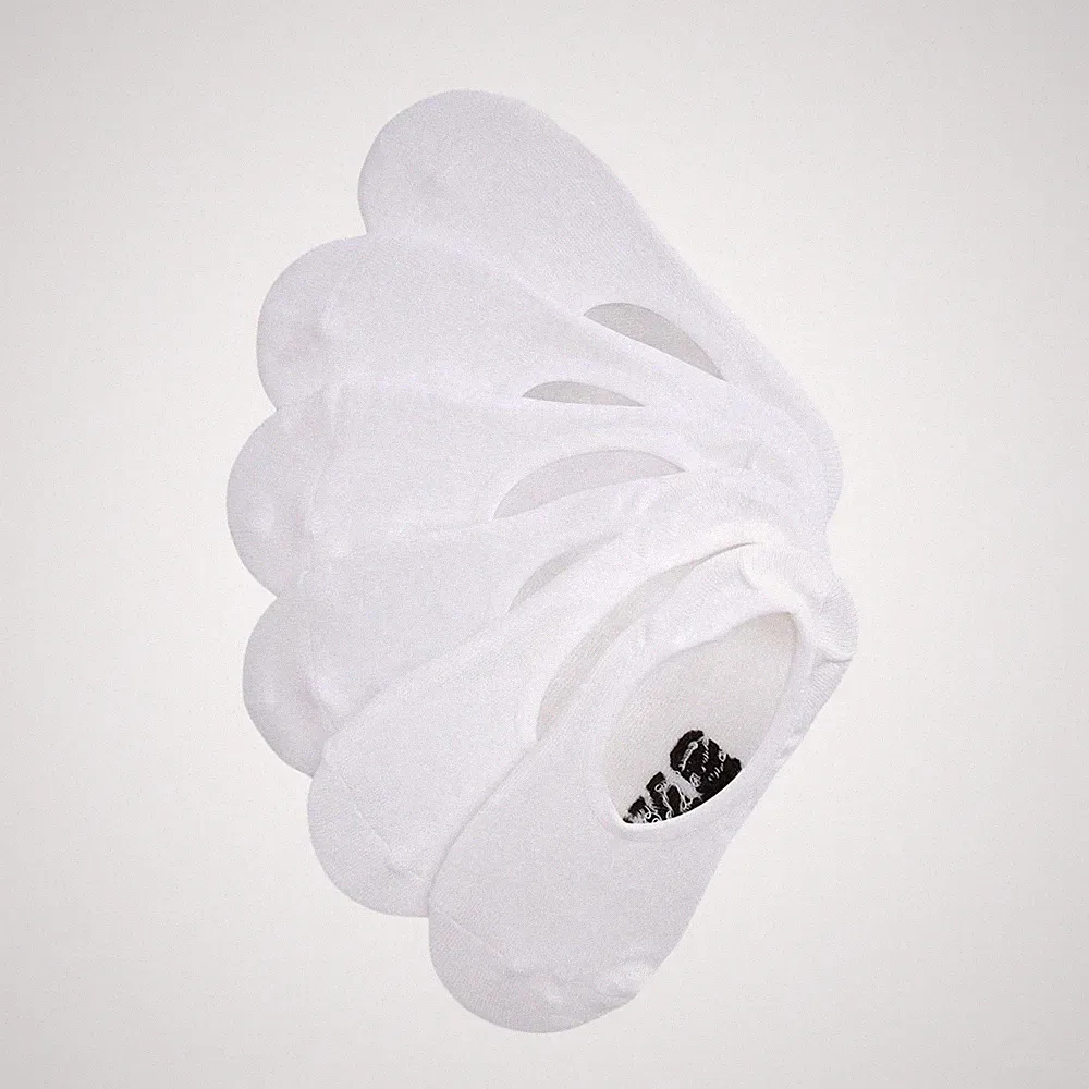 VANS CLASSIC NO SHOW ROX SOCKS 3PACK WHITE