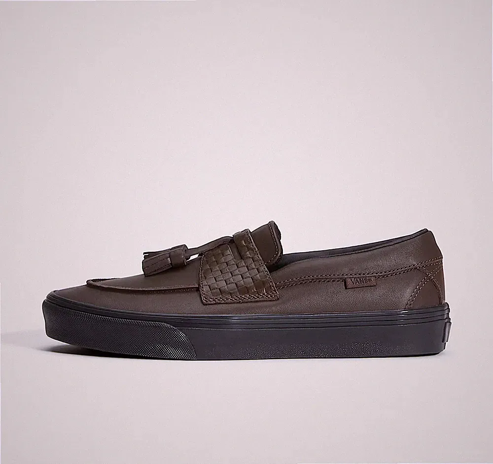 Vans Skate Halbschuhe Unisex in braun Leder alle Größen begrenzter Bestand