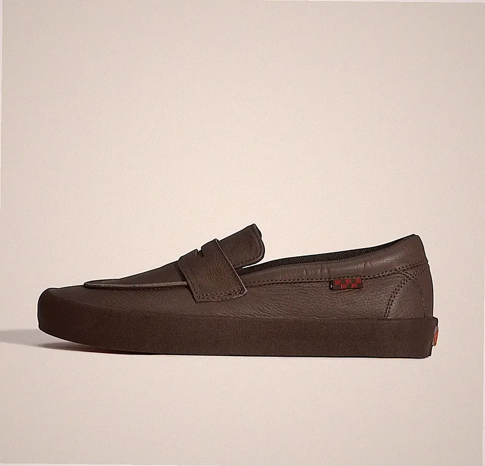 Vans Skate Loafer Unisex Schuhe in braun Leder alle Größen begrenzter Bestand