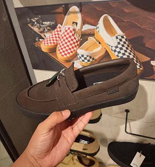 Vans Skate Loafer Wildleder Braun Schwarz Freizeit Sneaker /VN000VA6Y491