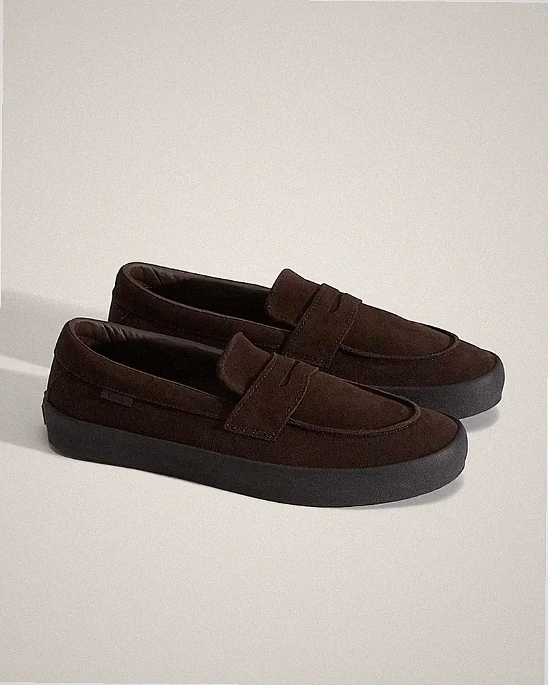 Vans Skate Suede Loafer Classic Schuhe braun/schwarz
