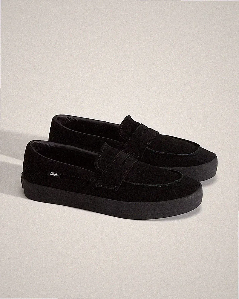 Vans Skate Suede Loafer Classic Schuhe schwarz