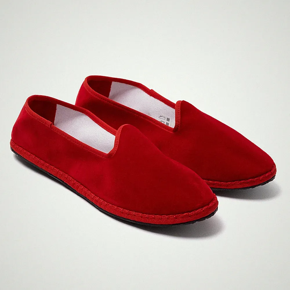 Ventian-Loafer "Velluto San Marco" aus Baumwollsamt Gr.41