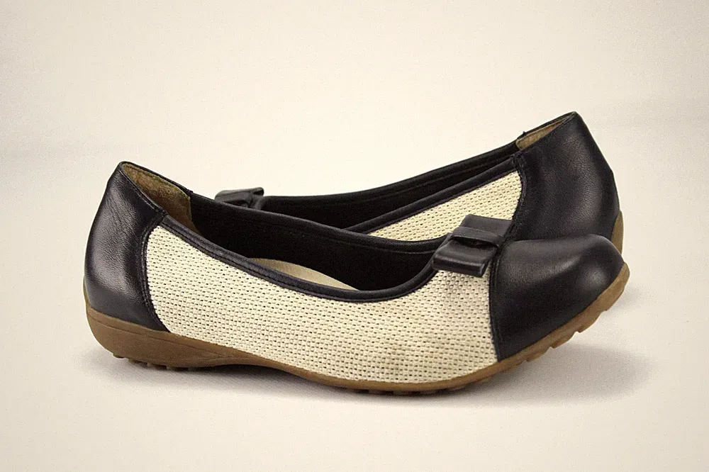 Vitaform Gr.40 Damen Komfort Ballerinas Slipper Loafers Leder TOP T 889