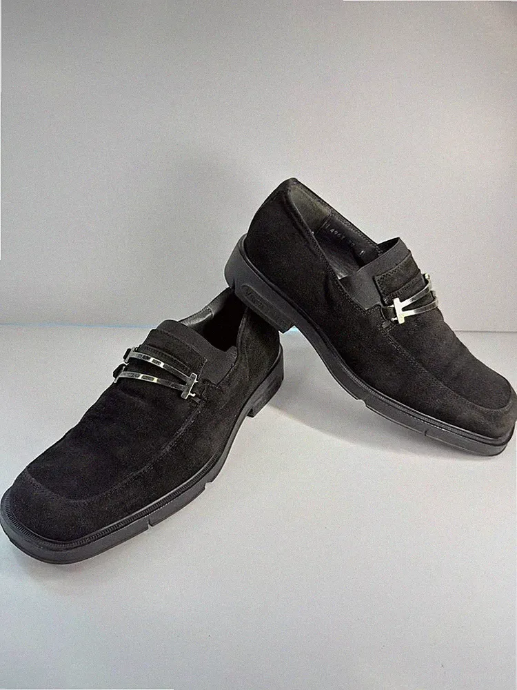 Vittorio Virgili Italian Suede Loafers – Men’s US 7.5 / EU 39