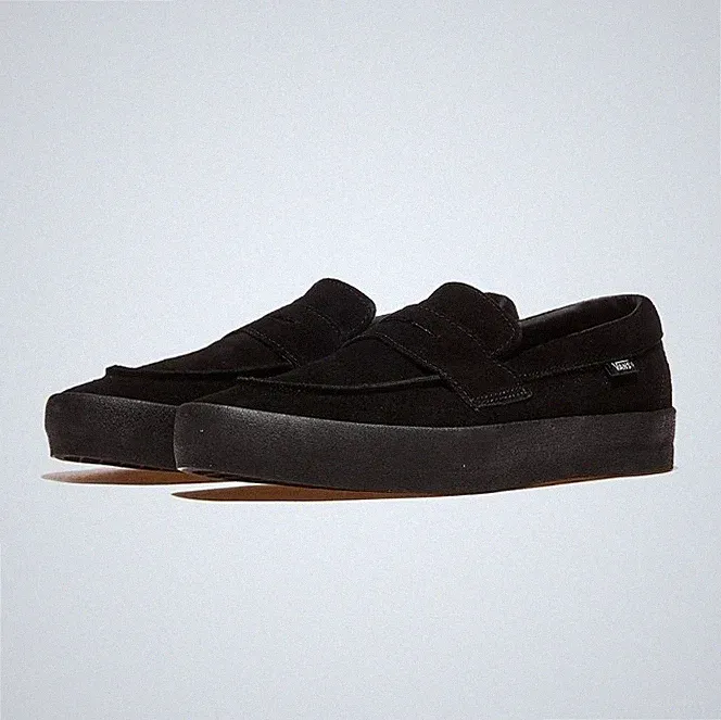 VN000VA6BKA Vans Skate Loafer Suede Black (Herren)