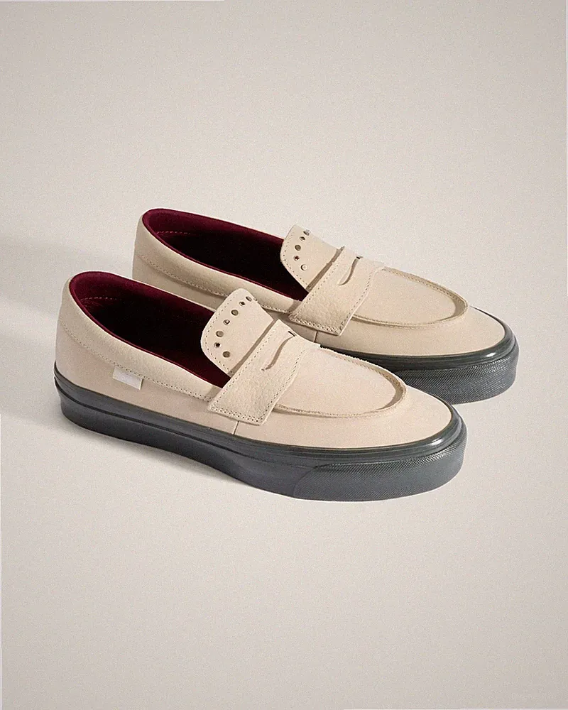 VN000VATDJR Vans Premium Loafer 53 Hardware "Turtledove"
