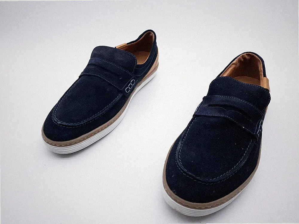 walbusch Herren Slipper Halbschuh Freizeitschuh Loafer Gr. 43 EU Art. 36778-30