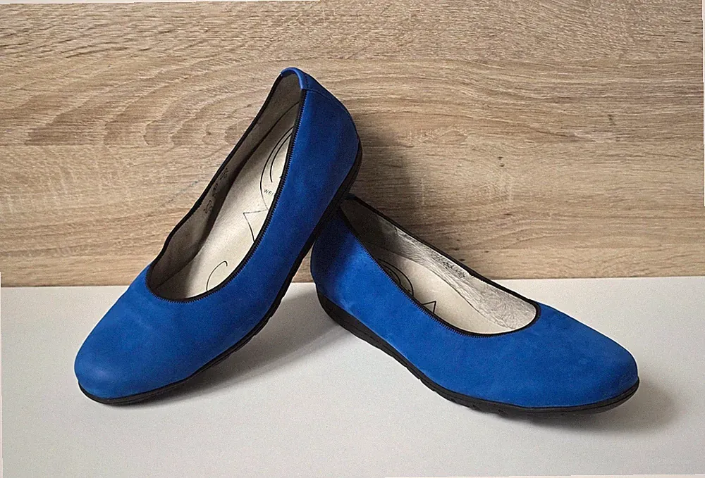Waldläufer Hesima Damen-Ballerinas Mokassin Loafer Slipper Gr. 5 = 38 Weite H