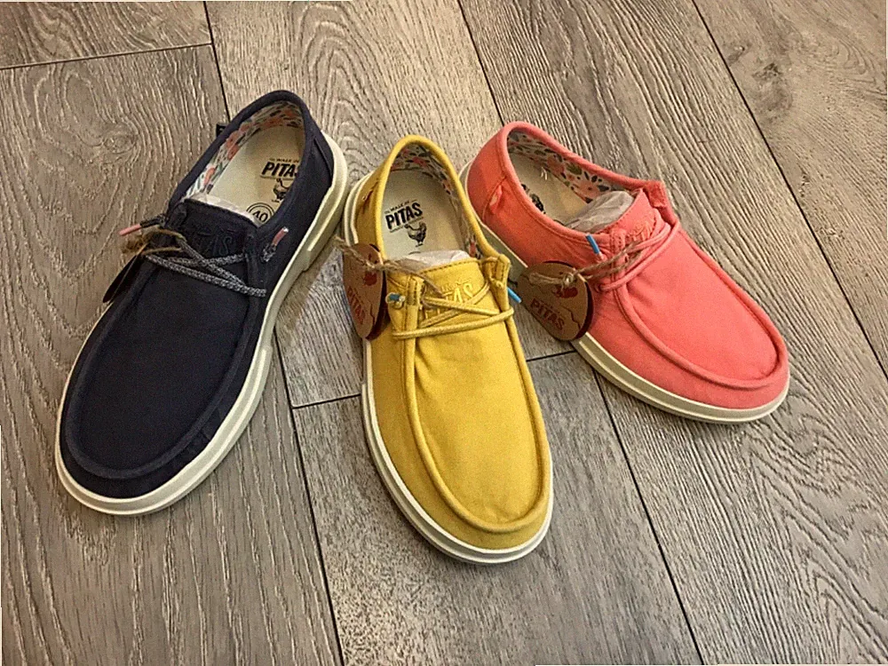 walk in pitas dafne Damen Freizeitschuh, Gepolstertes Lederfußbett Neu Sommer