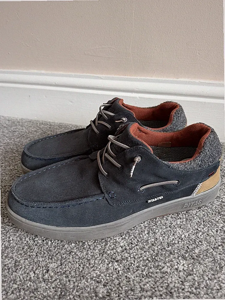 Walk in Pitas Herren Schuhe Halbschuhe Sneaker Pitas Tex Größe EU 45 UK 11