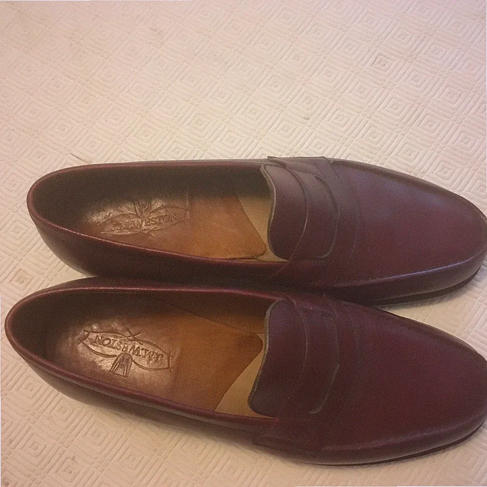WESTON Halbschuhe Bordeaux