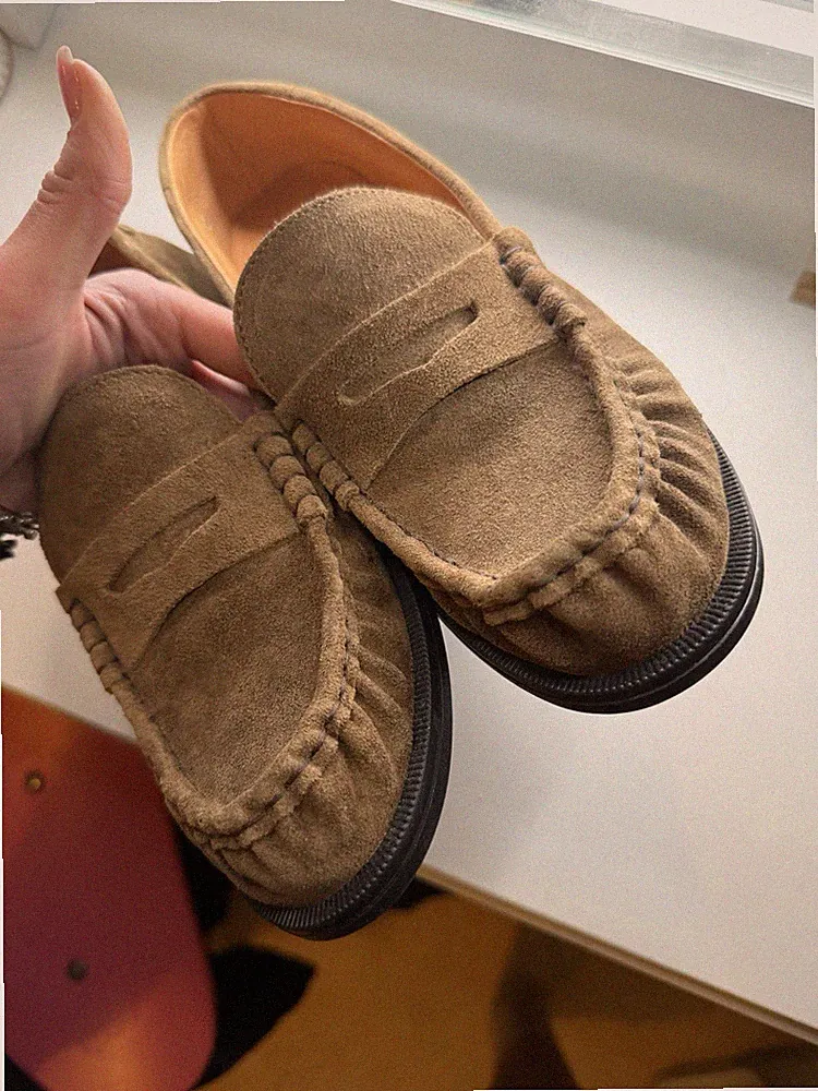 Wildleder loafer