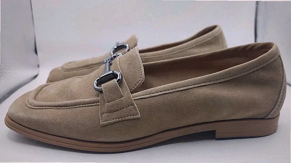 Wildleder Loafer Dei Colli beige sand taupe gr. 39 wie neu