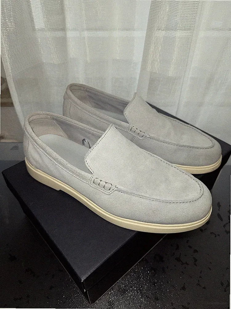 Wildleder Loafer Hellblau Gr.42
