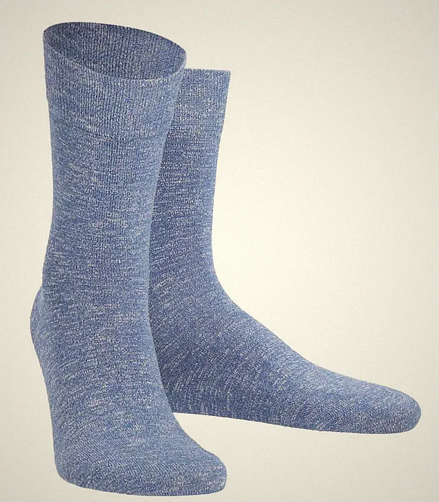 Wilox Herren Sommer Socken STRICK FASHION LINEN BLEND