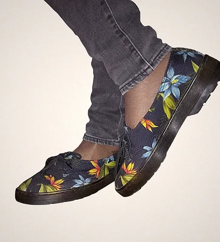 Women Dr. Martens Loafers Black Textile 38