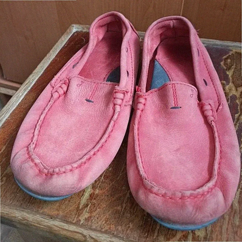 Women Jacadi Paris Loafers Pink Leather 38