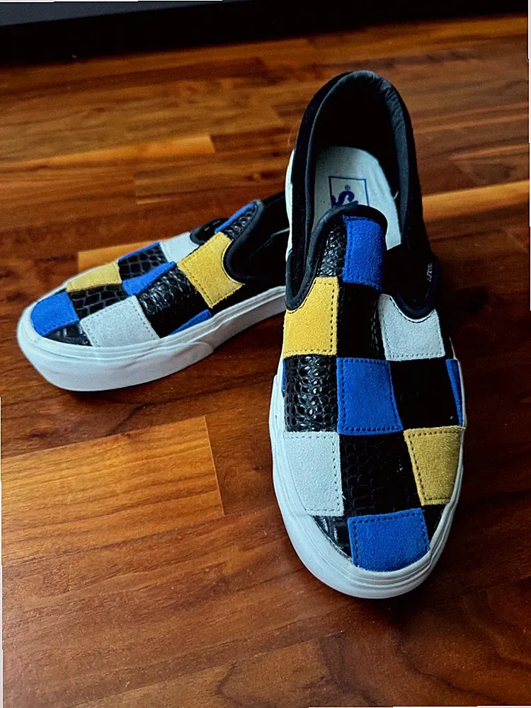 WOW!Marken Original VANS Schuhe Halbschuhe Slipper Loafers Gr.40 Echtleder NEU!
