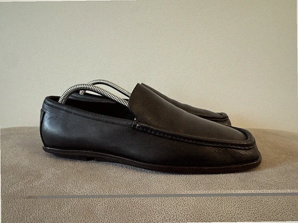 WUNDERSCHÖNE GUCCI SLIPPER LEDER HALBSCHUHE Smart Schuhe BRAUN HOCHZEITEN/URLAUB UK 8