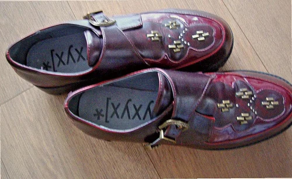 XYXYX Loafer mit Metalldetails bordeaux Gr. 38 -TOP