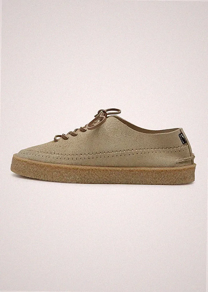 Yogi Herren Schuhe Loaf Sand Braun Wildleder 6UK EU40 Schnürer