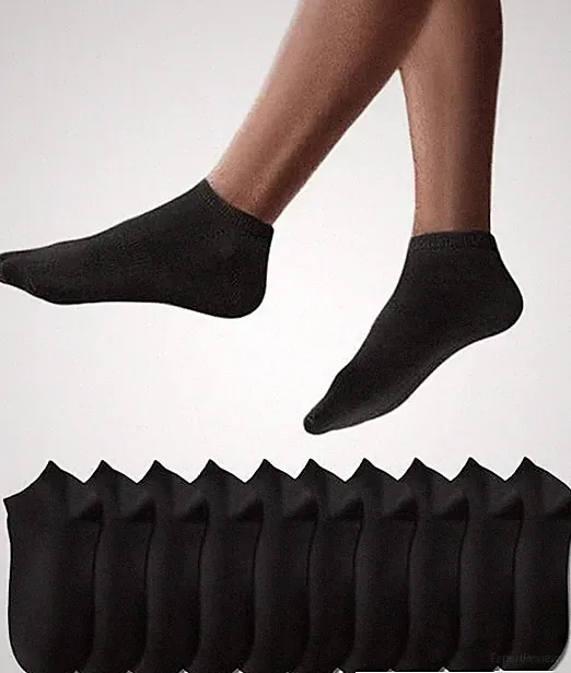 YouShow Sneaker Socken Herren Damen 10 Paar Kurze Halbsocken Quarter Baumwolle U