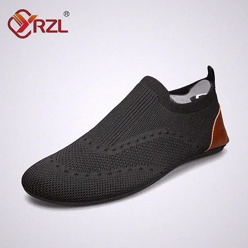 YRZL Herren Halbschuhe Soft Fahrhalbschuhe Flache Schuhe High Q