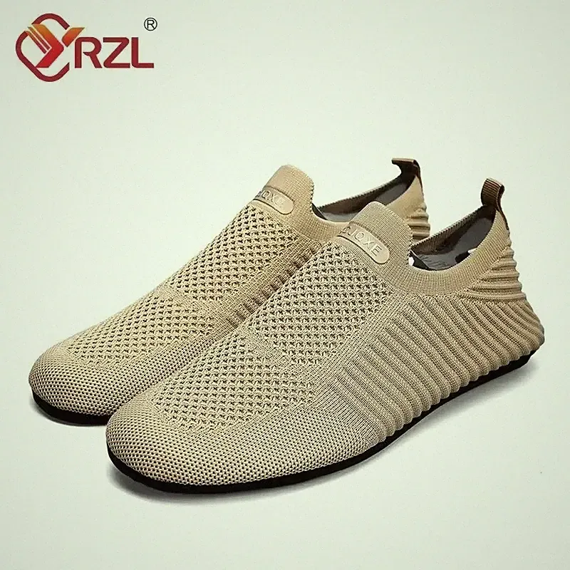 YRZL - Weiche Herren-Fahrschuhe, flache Wanderschuhe und Würfel