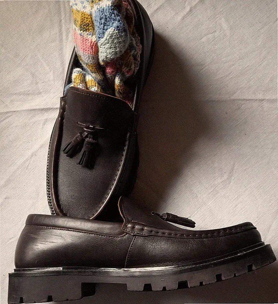 Unisex Leder-Loafer